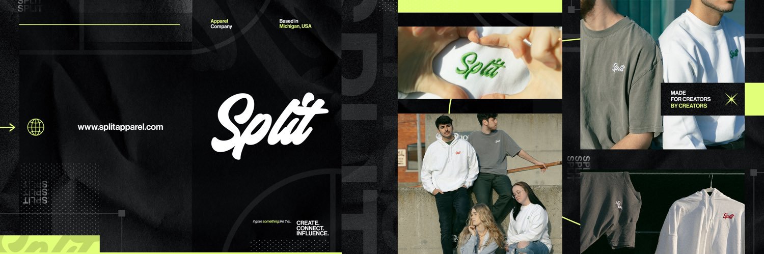 Split Apparel LLC banner