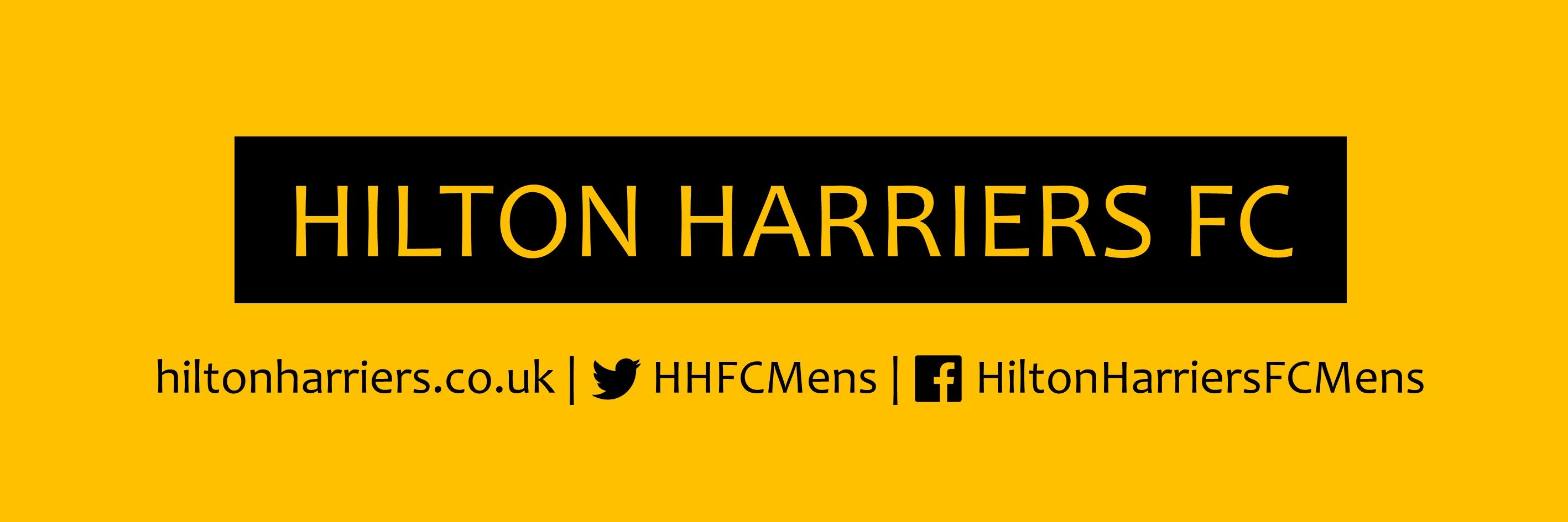 Hilton Harriers FC banner