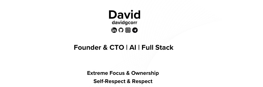 davidgcorr's profile banner image