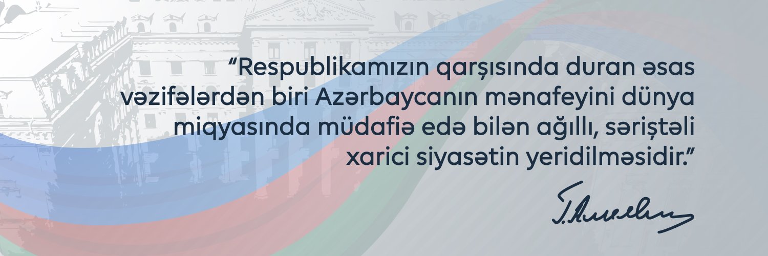 Jeyhun Bayramov's banner