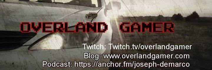 OverlandGamer's profile banner image