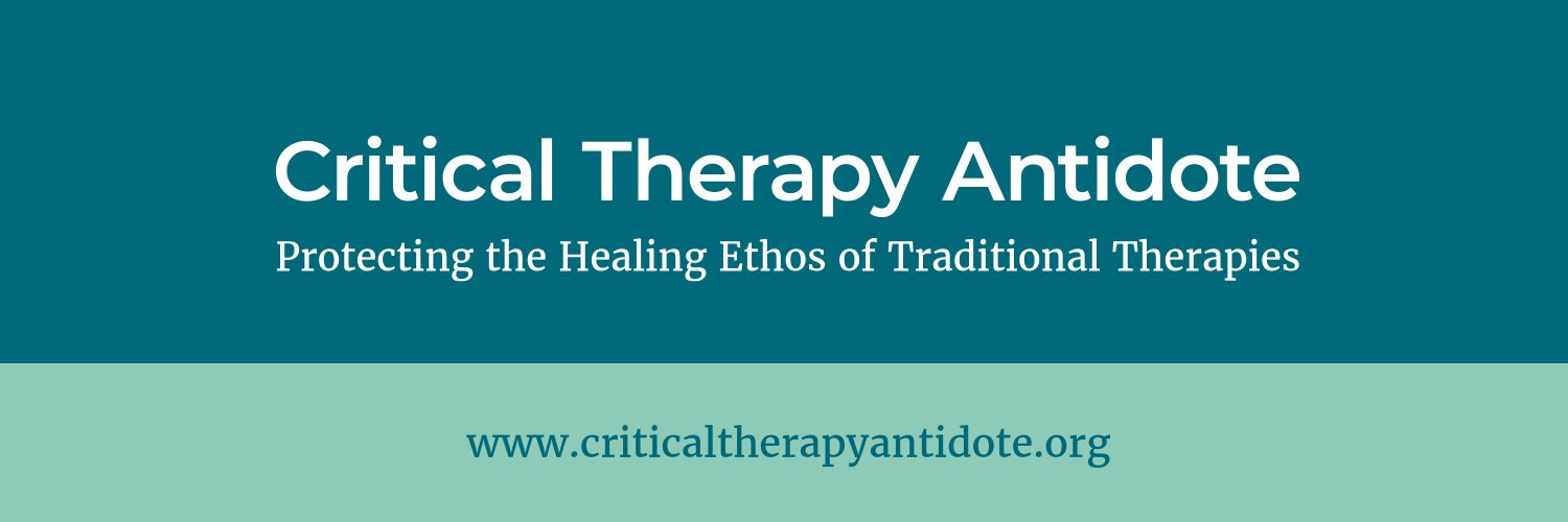 Critical Therapy Antidote's banner