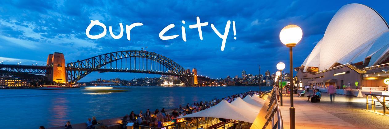 Get Sydney. Our City banner