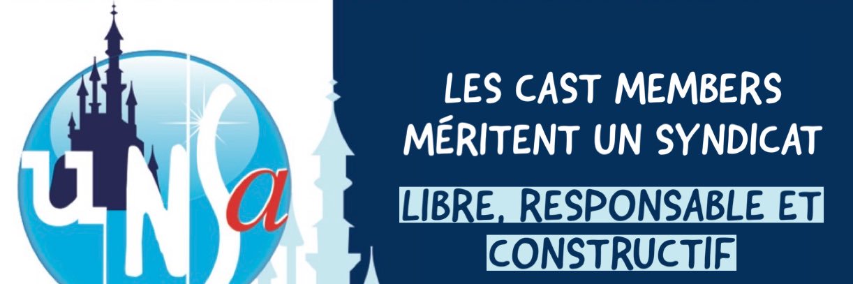 UNSA Disneyland Paris banner
