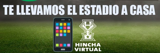 HinchaVirtual banner