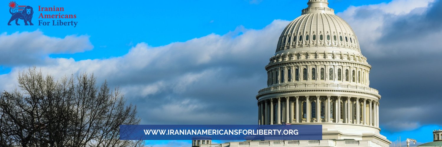 Iranian Americans for Liberty's banner