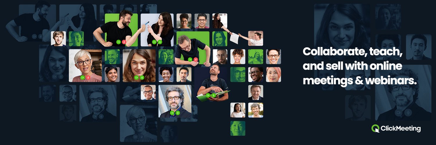 clickmeeting's profile banner image