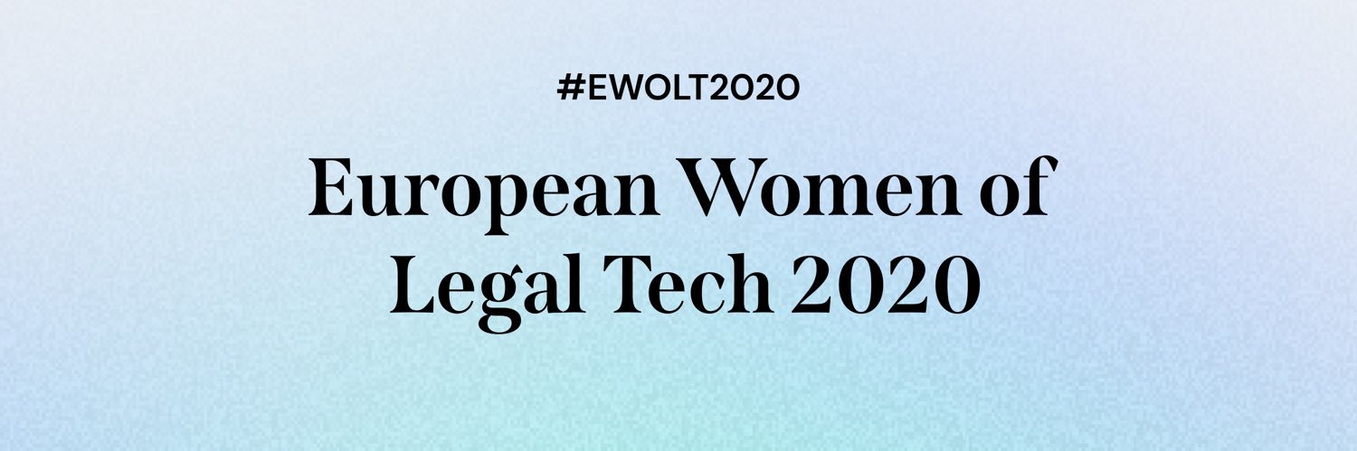 European Women of Legal Tech 2020 banner