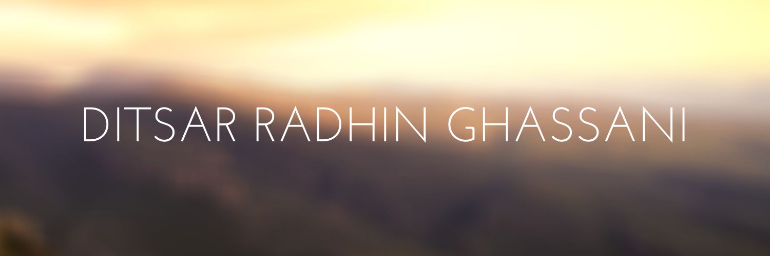 DitsarRadhin's profile banner image