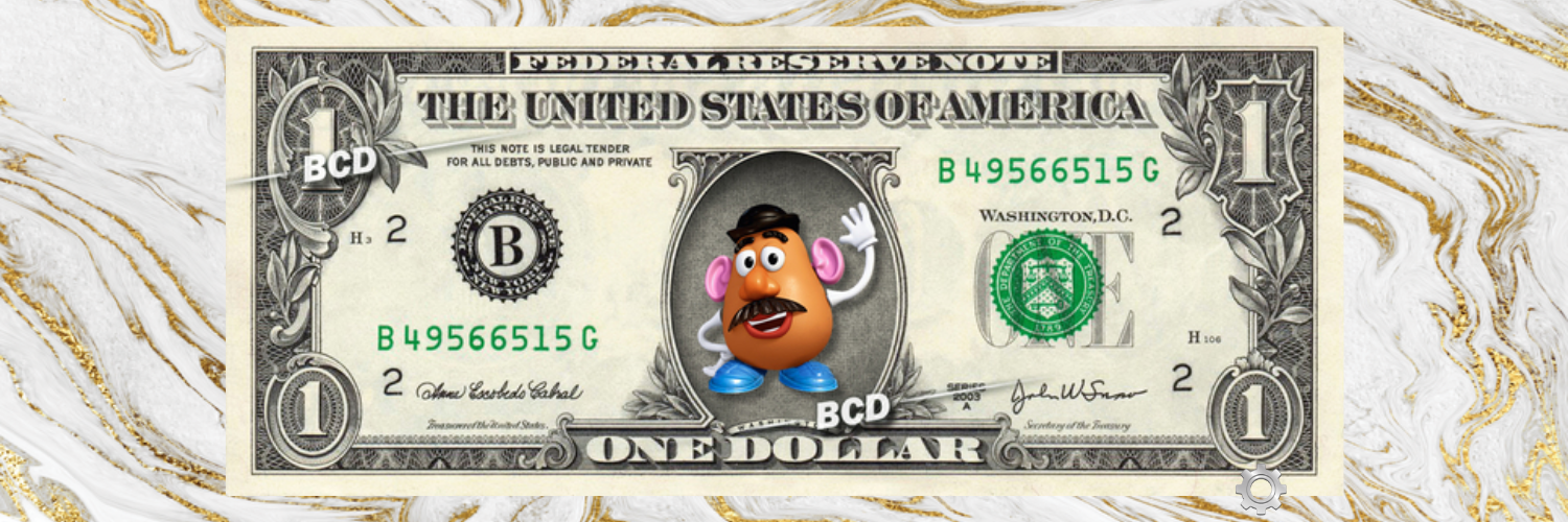 Mr. Potato Money banner
