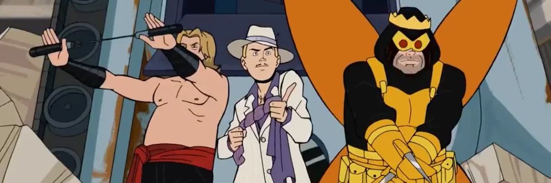 Hank Venture's banner