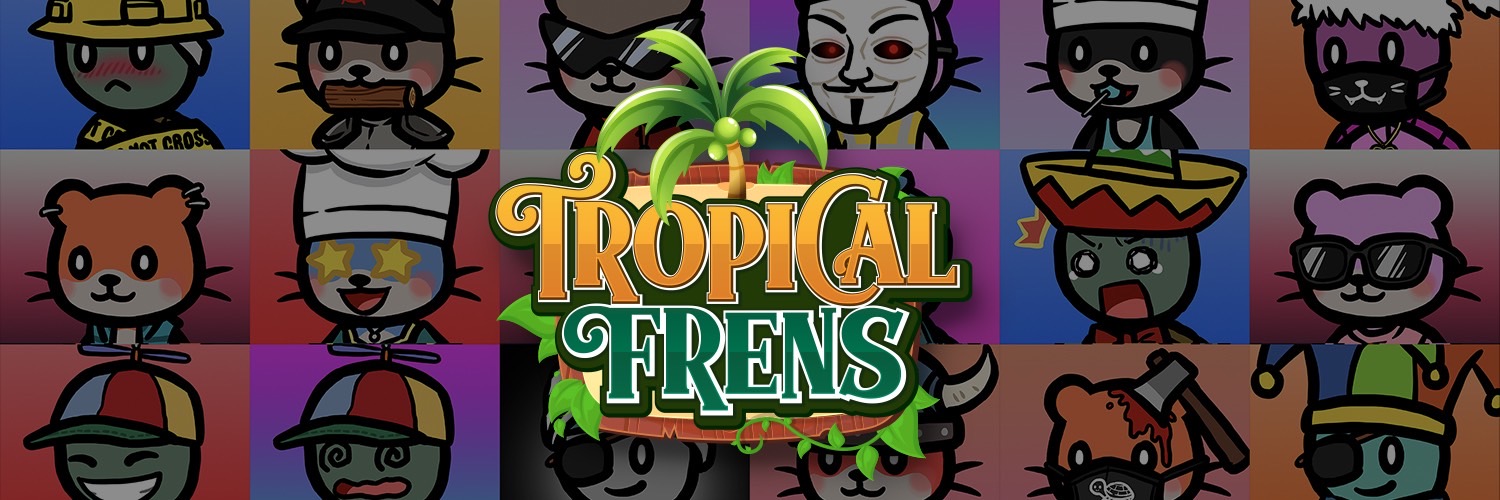 Tropical Frens banner