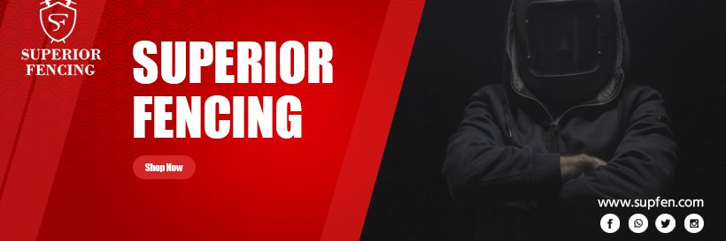superior fencing banner