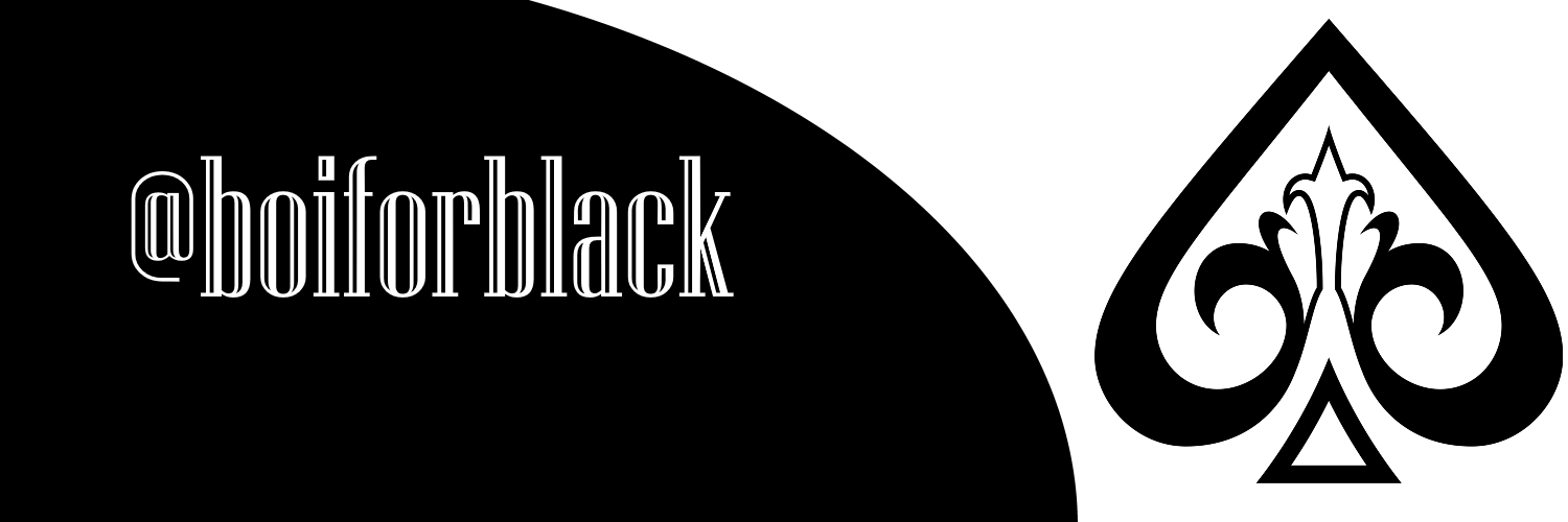 ♠️ Boy for Black ♠️ banner
