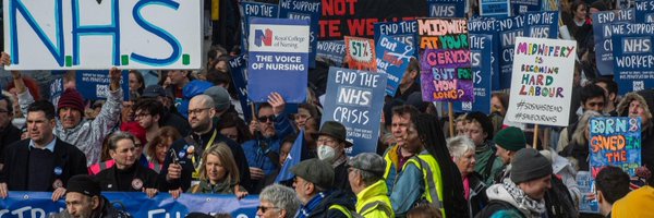NHS Workers Say NO! Profile Banner