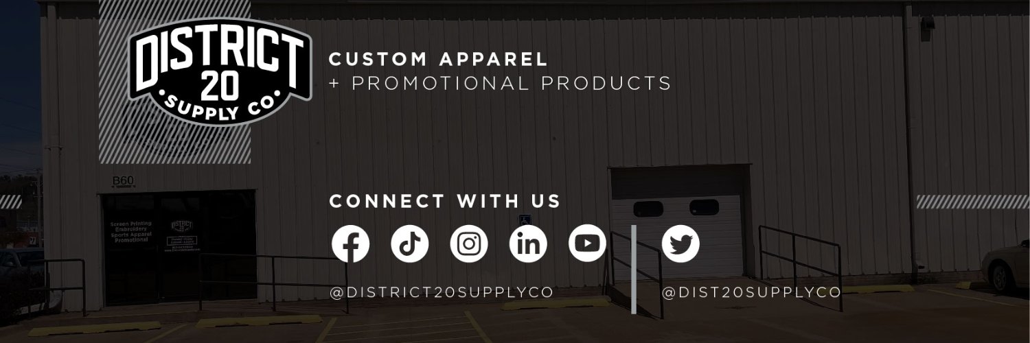 District 20 Supply Co. banner