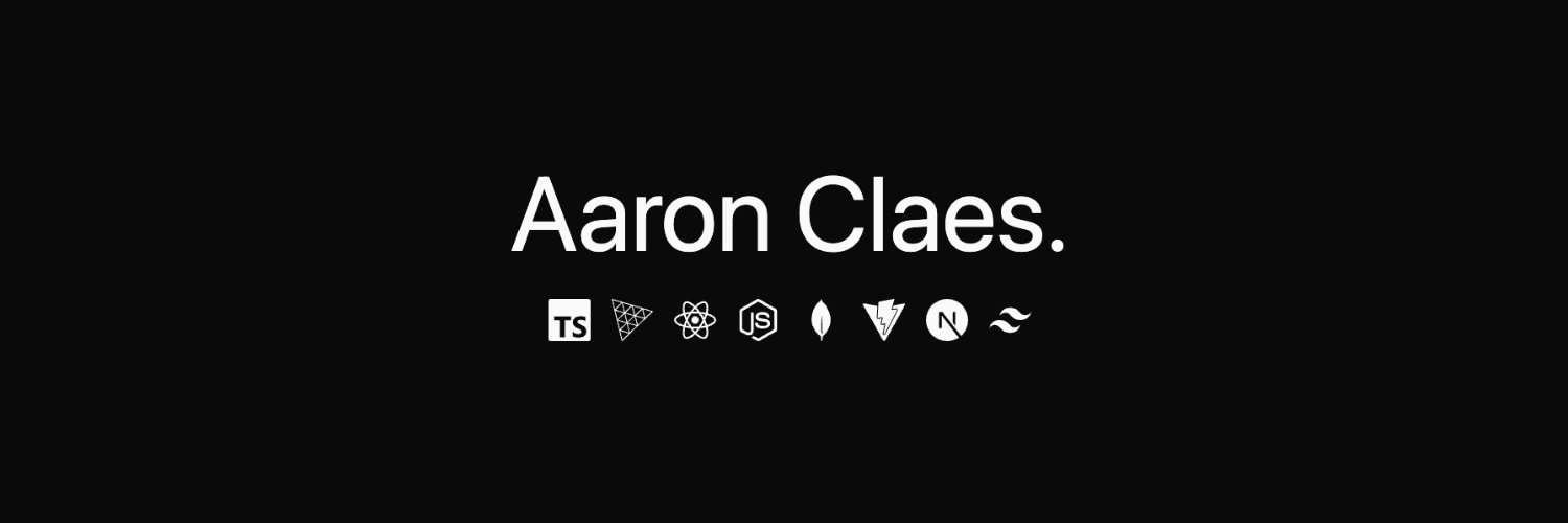 Aaron Claes banner