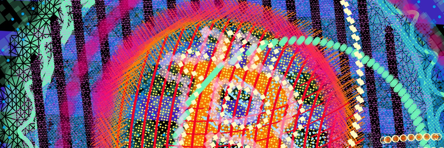 Bitcoin Volatility Art banner