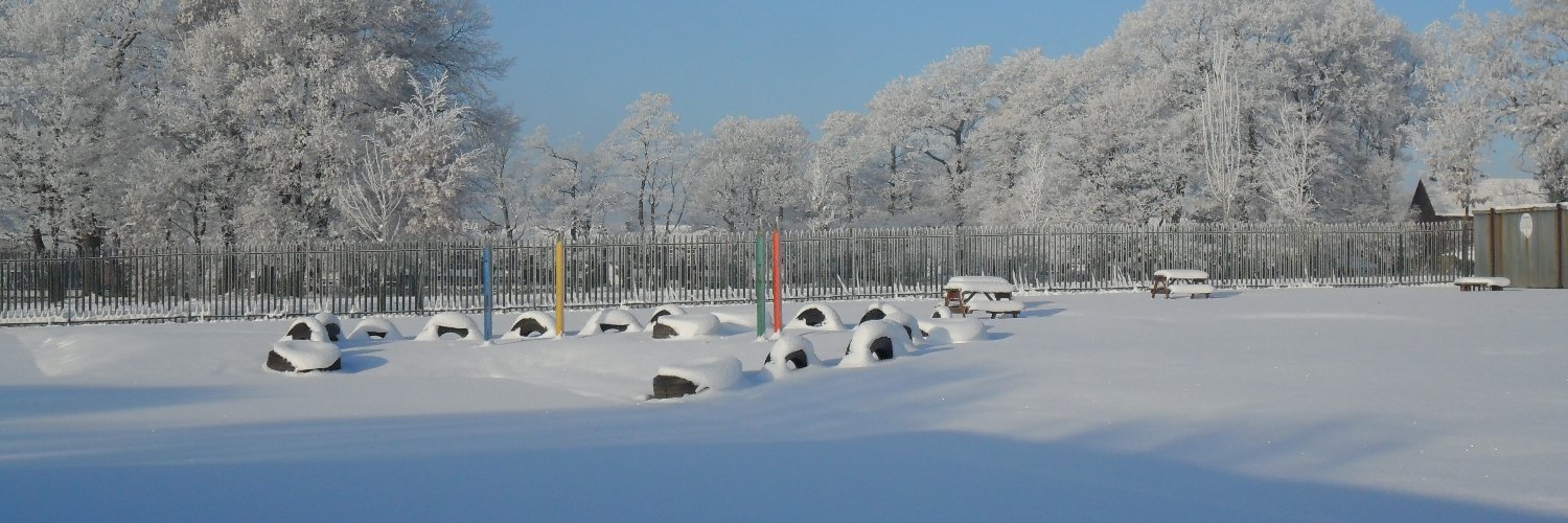 St. Bernadette's banner