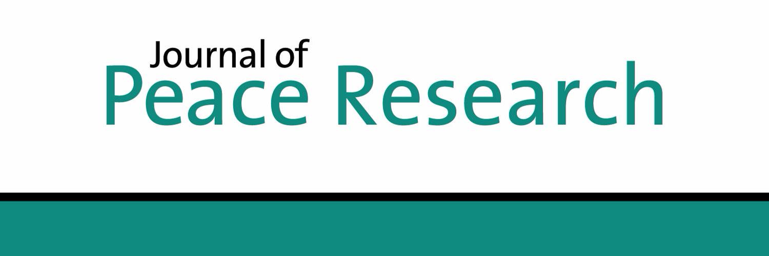 J of Peace Research Profile Banner