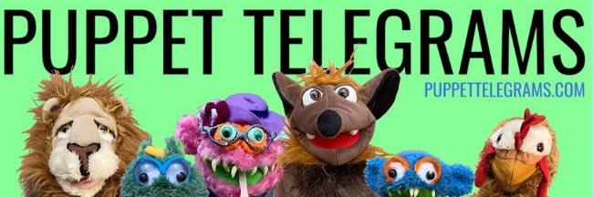 Hoag’s Puppet Telegrams banner