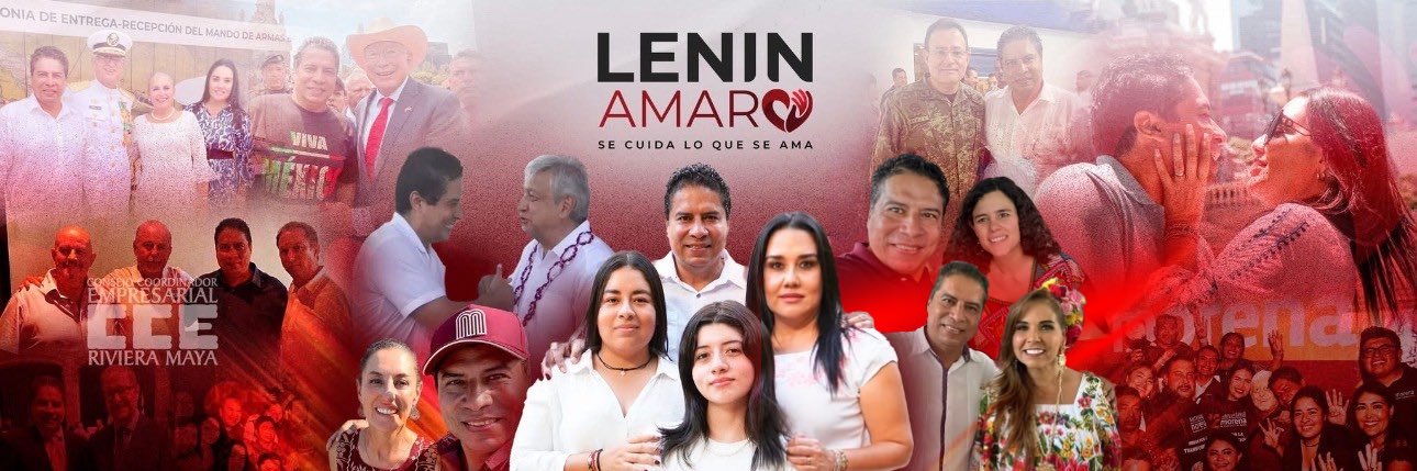 Lenin Amaro B. banner