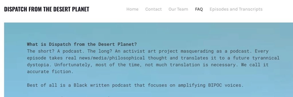 dispatchfromthedesertplanet banner