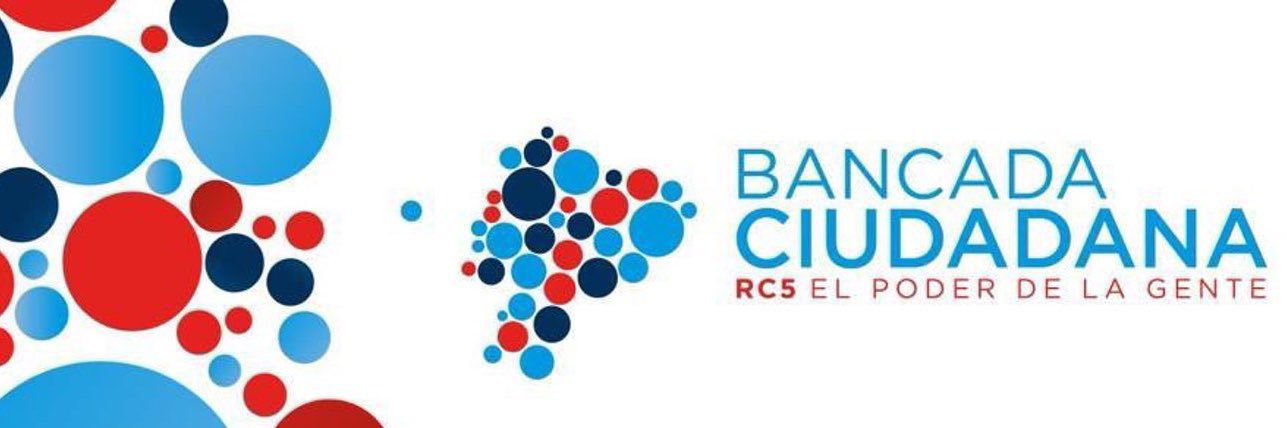 Bancada Ciudadana's banner