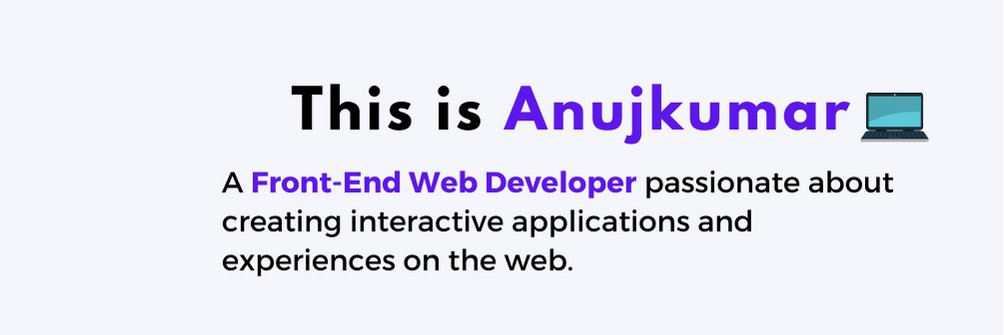 Anujkumar Yadav banner