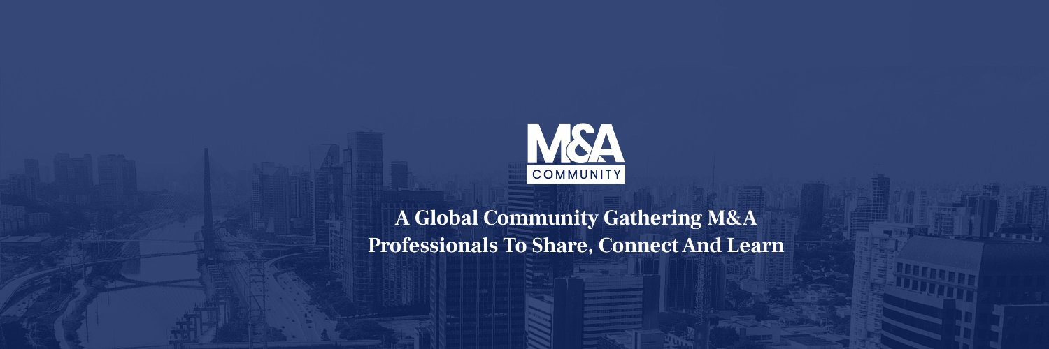 M&A Community banner