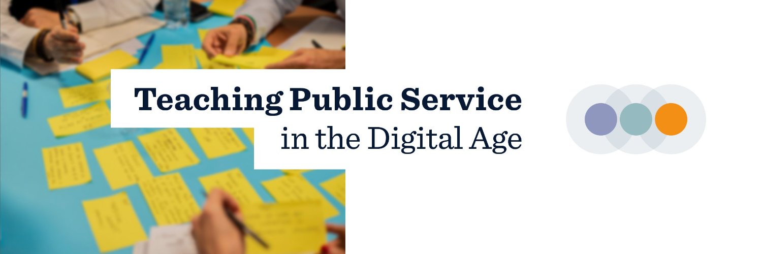 Teaching Public Service in the Digital Age banner