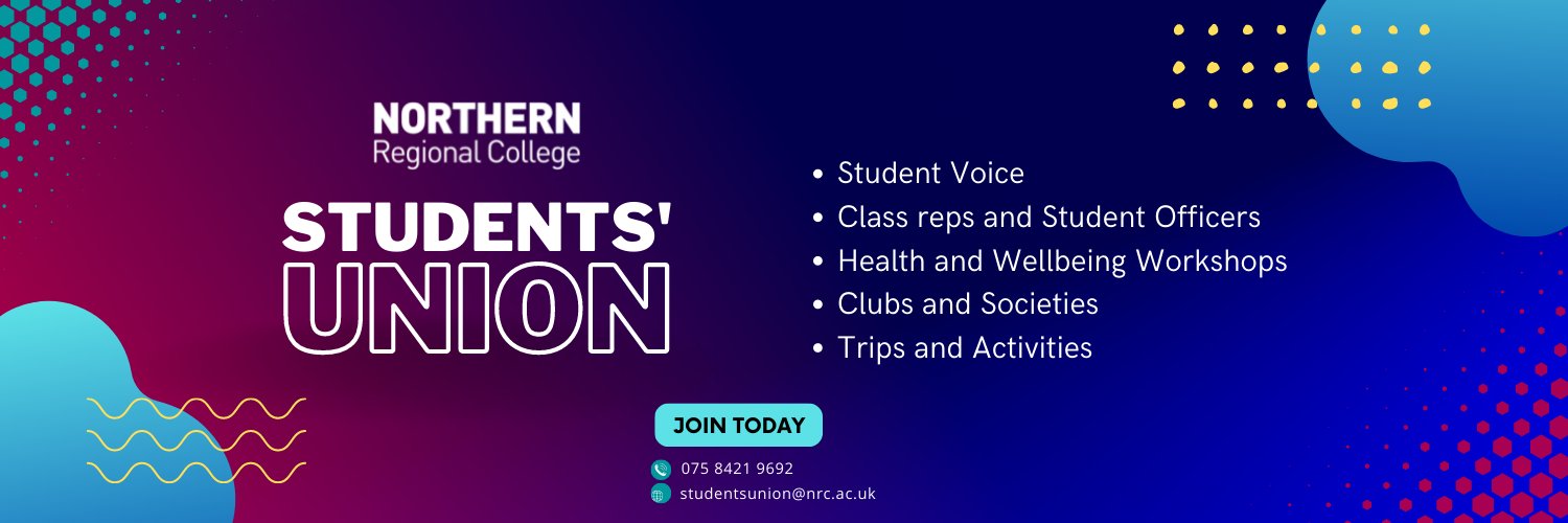 Northern Regional College Students' Union banner