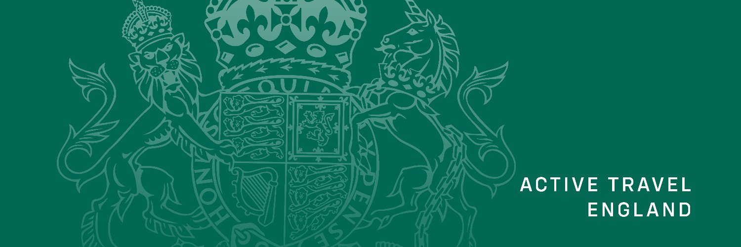 Active Travel England's banner