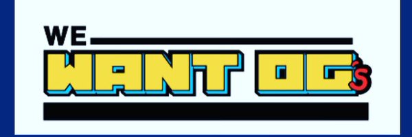 WeWantOGs Profile Banner