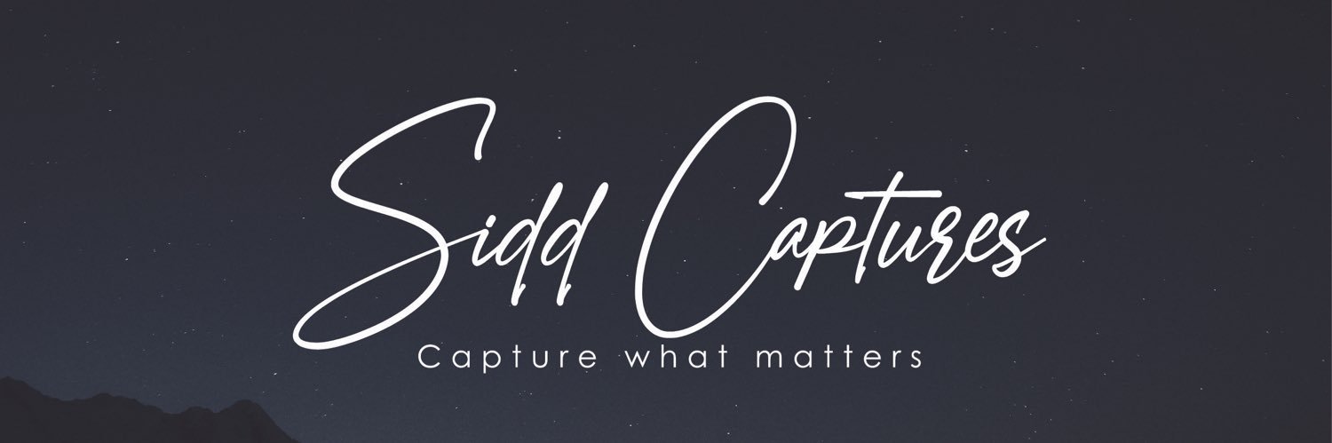 SiddCaptures's profile banner image