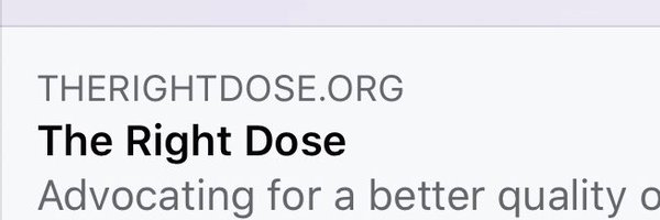 the_rightdose Profile Banner