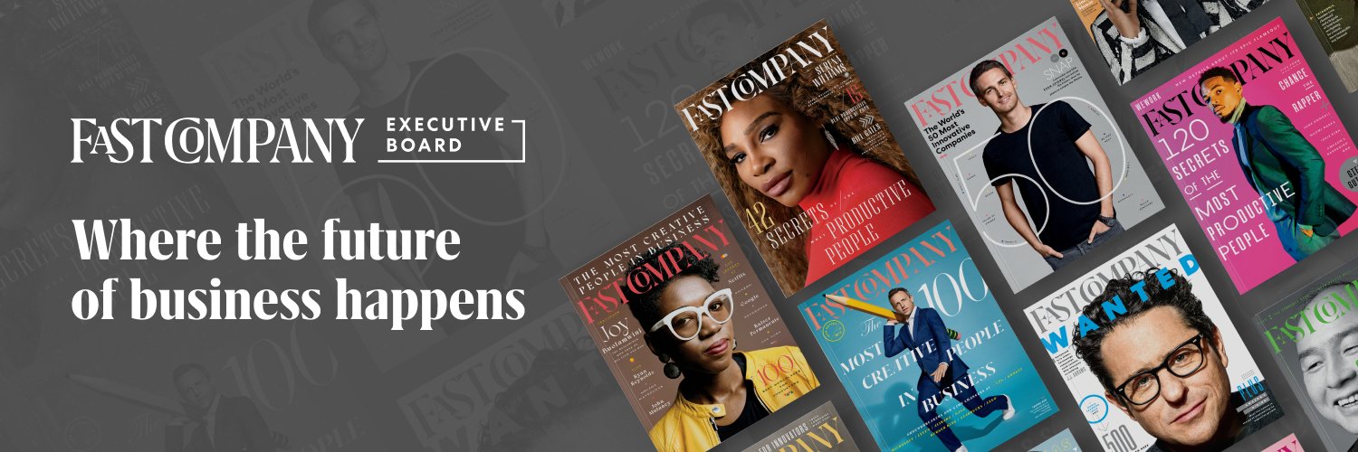 Fast Company Executive Board's banner