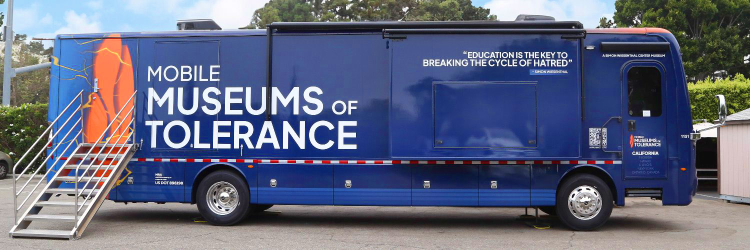Mobile Museums of Tolerance's banner