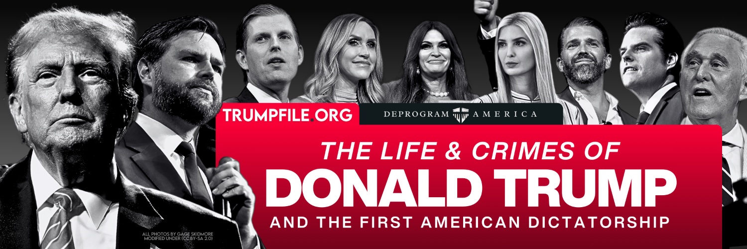 TrumpFile.org's banner