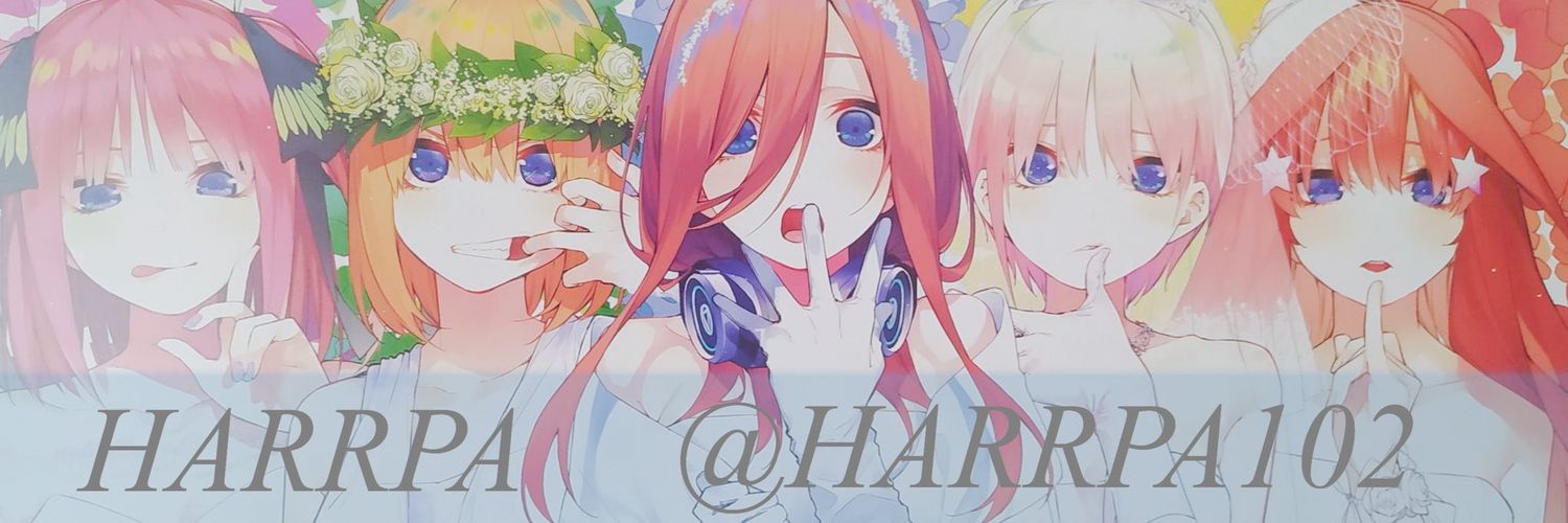 HARRPA@アニメ好き🦋💫.•👍🏻👍トヨアリ参戦‼️【よちゅば会会員番号30番】 banner