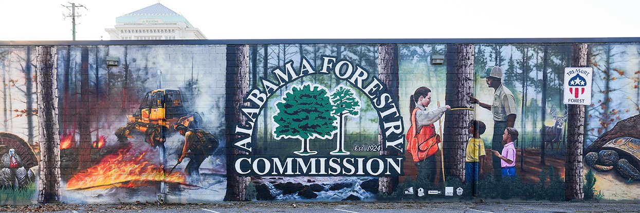 Alabama Forestry Commission banner