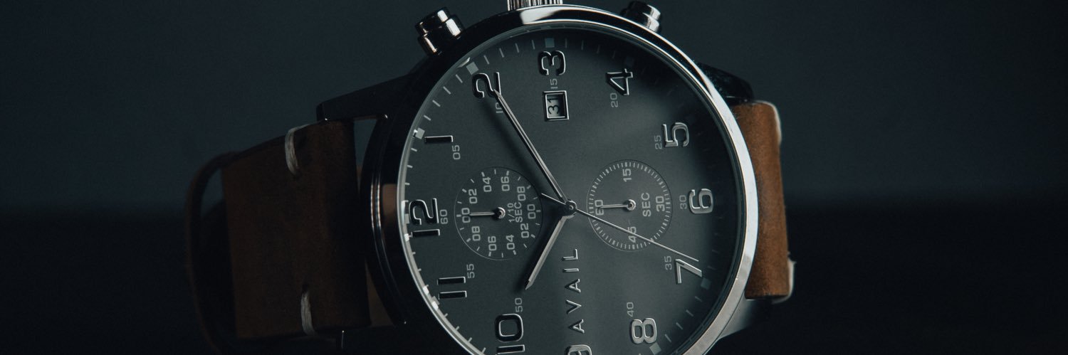 AVAIL Watches banner