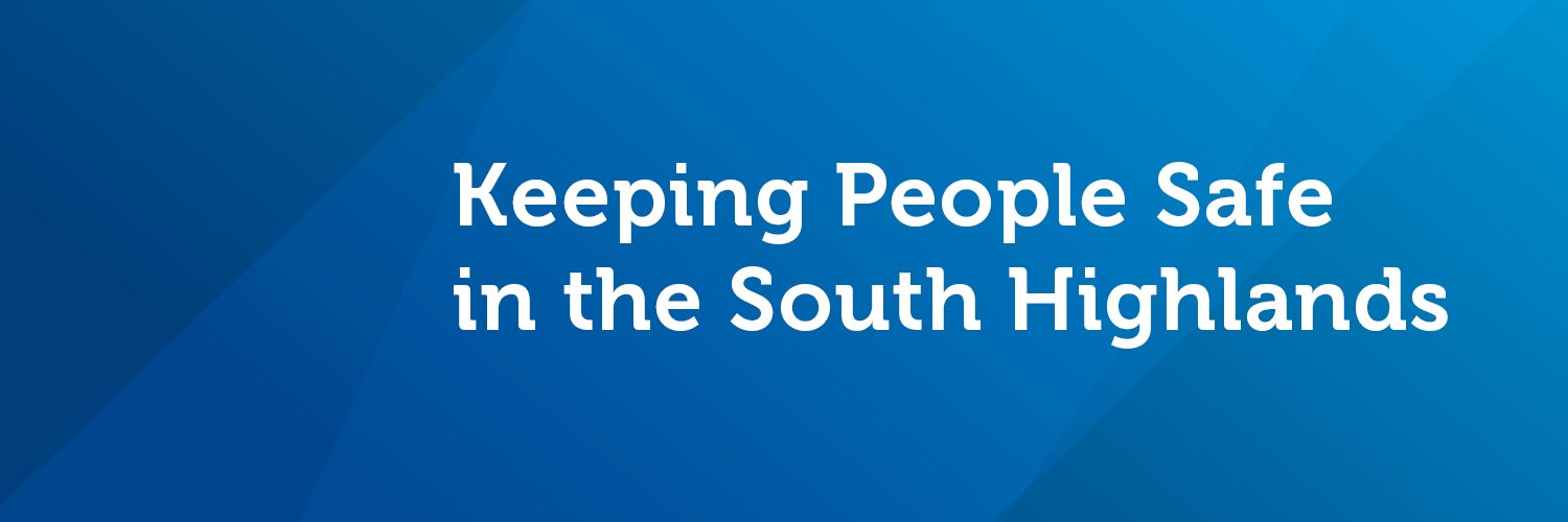 Police Scotland South Highlands banner