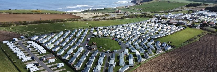 Browns Caravan Park banner
