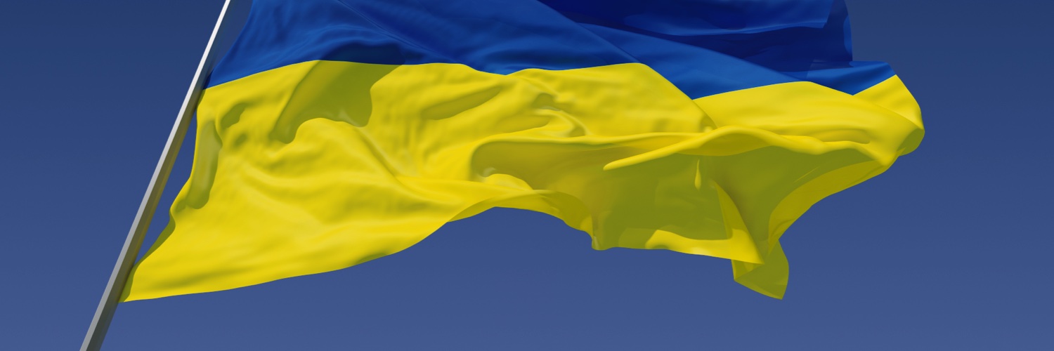 I Stand With Ukraine 🇺🇸🇫🇷🇺🇦🟧🟦 banner
