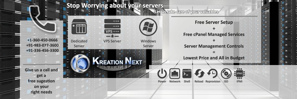 KreationNext's profile banner image