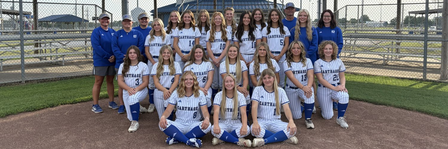 Carthage Lady Tigers Softball banner