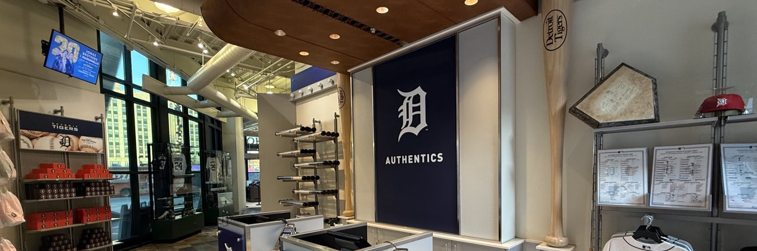Detroit Tigers Authentics banner