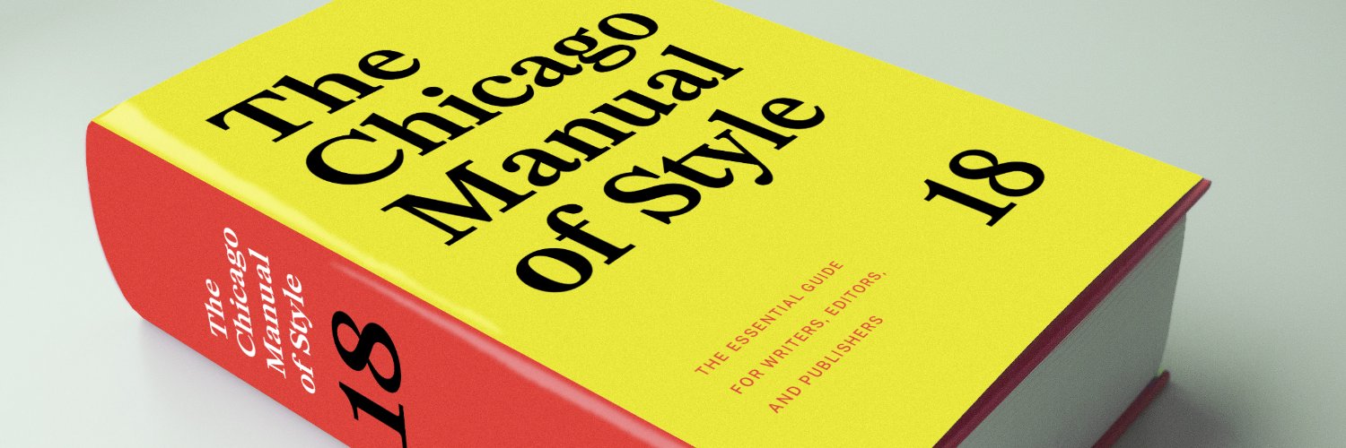 The Chicago Manual of Style banner
