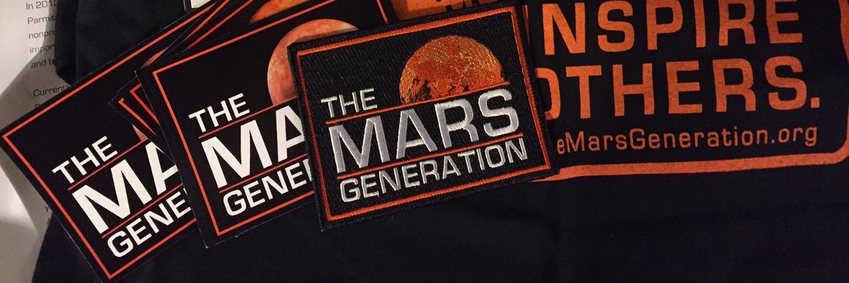 The Mars Generation banner